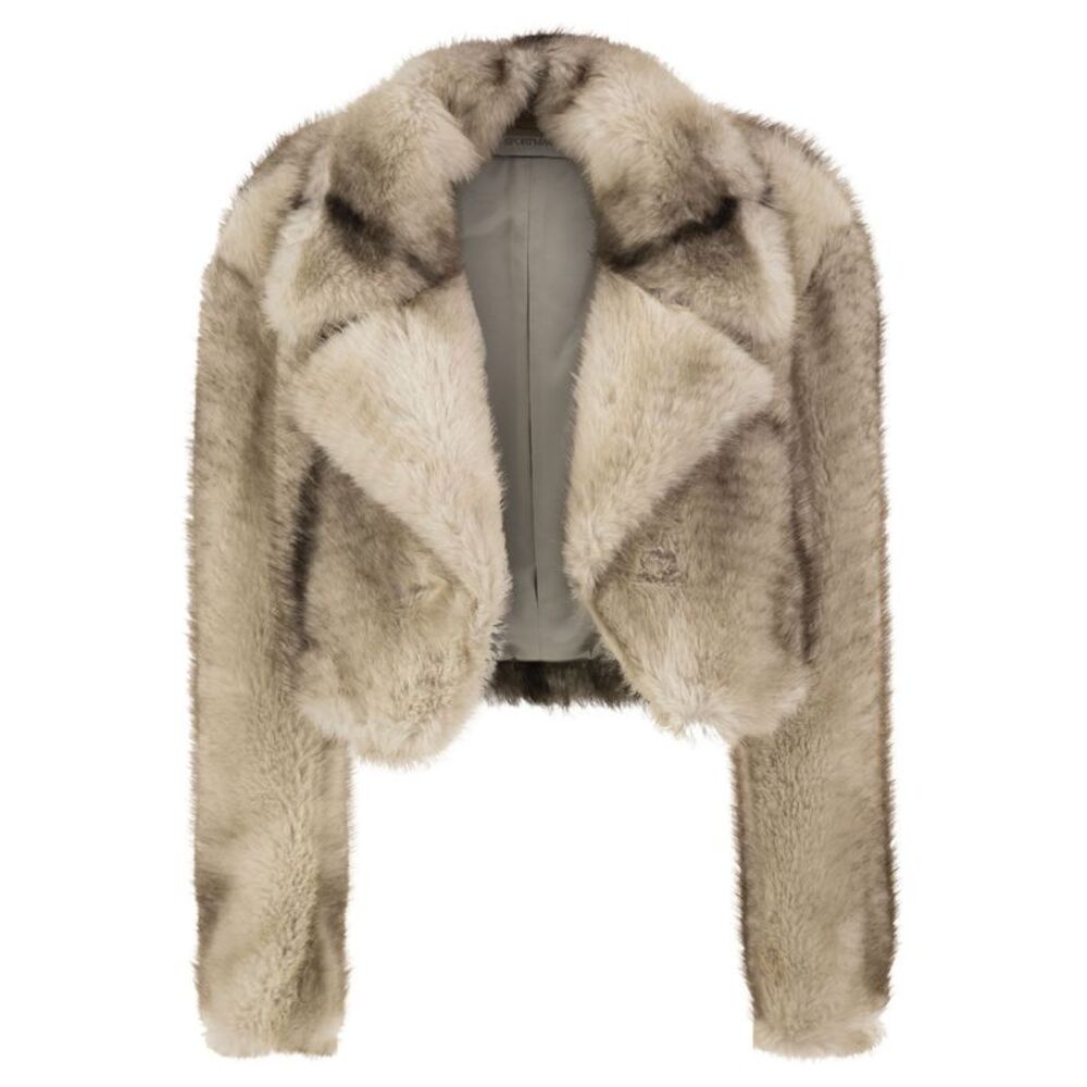 Sportmax Women Spxquantum - Short Faux Fur Jacket